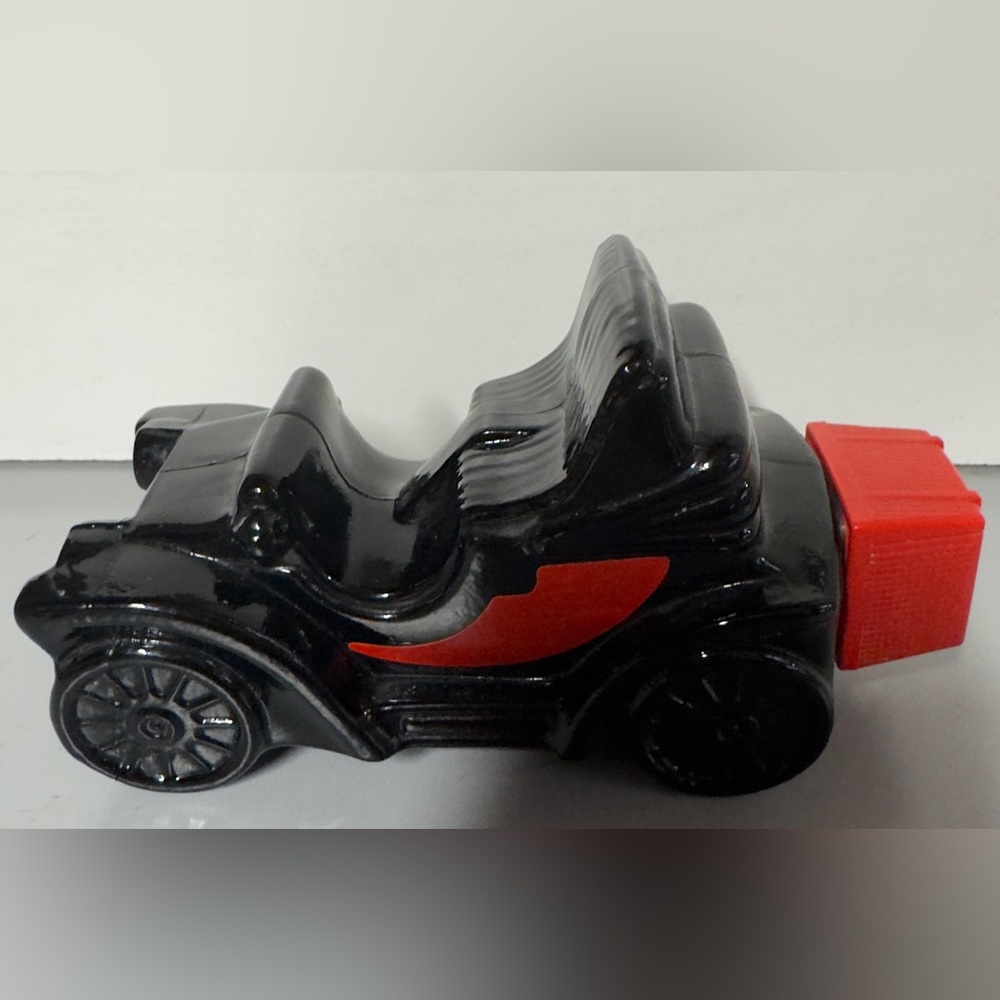 Avon Electric Charger Car Vintage 1970s Spicy After Shave Empty Black Glass